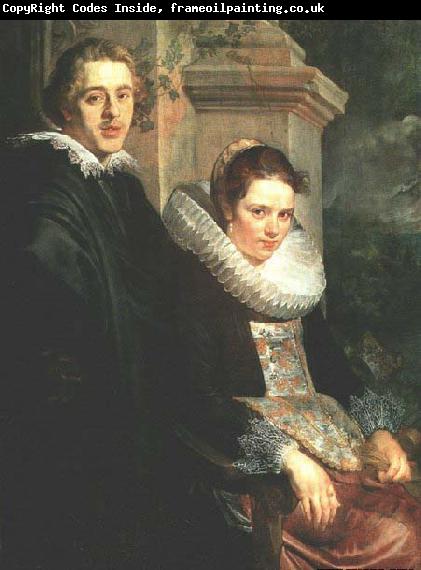 JORDAENS, Jacob Portrait of a Young Married Couple